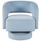 Waltham Sutton Swivel Chair in Blue, , large