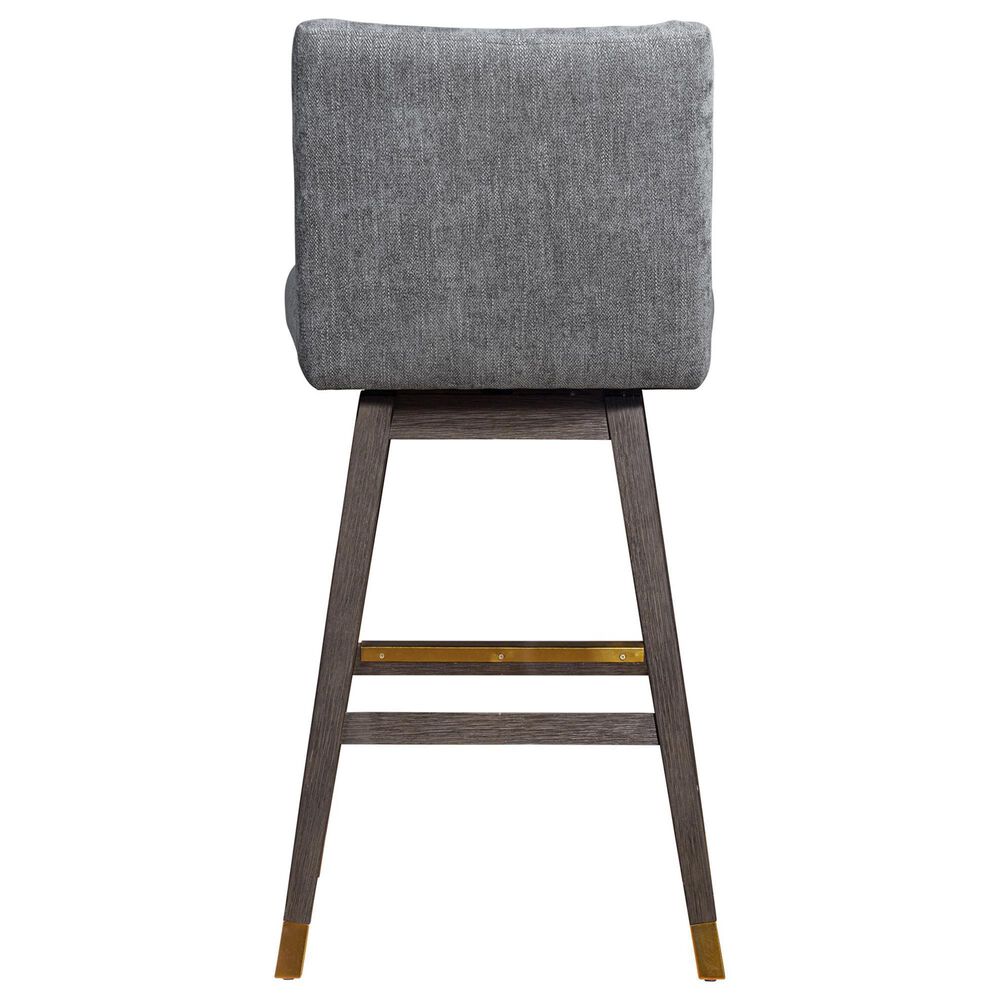 Blue River Basila Swivel Counter Stool in Gray, , large
