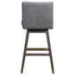 Blue River Basila Swivel Counter Stool in Gray, , large