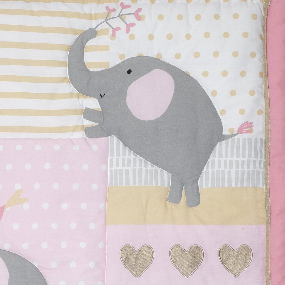 Lambs and ivy pink and gold outlet