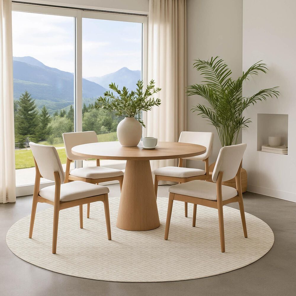 Dalyn Rug Company The Reserve TR5 Coffee 8&#39; Round Indoor/Outdoor Area Rug, , large