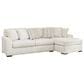 Ashley Chessington 2-Piece Right Facing Sectional with Chaise in Ivory, , large