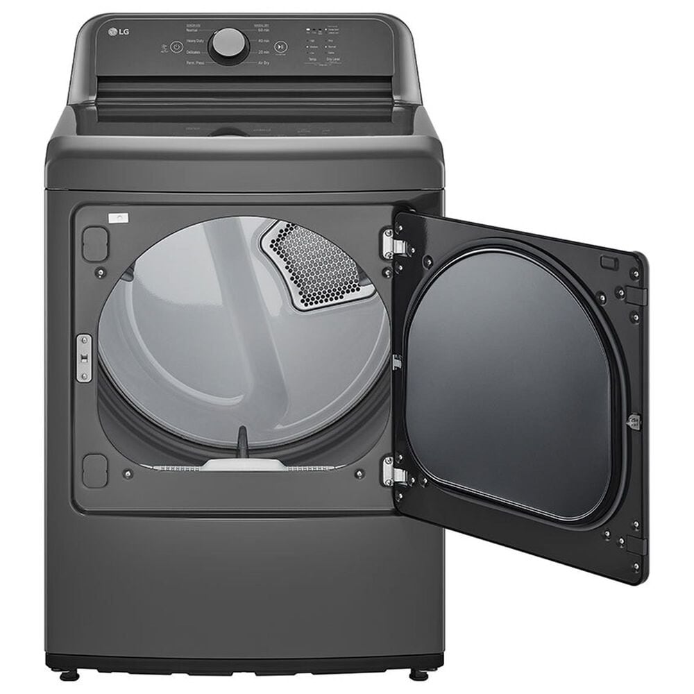 LG 7.3 Cu. Ft. Electric Dryer with Sensor Dry in Monochrome Grey, , large