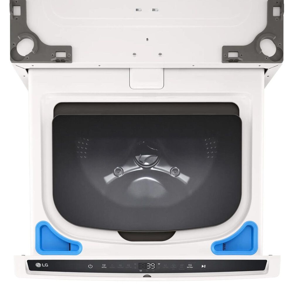 LG 27'' SideKick Pedestal Washer in Alpine White, , large