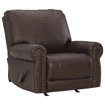 Ashley Colleton Recliner in Dark Brown, , large