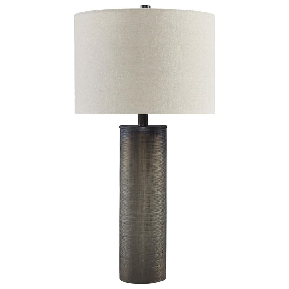 Ashley Dingerly Table Lamp in Smoky Brown, , large