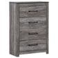 Ashley Bronyan 5-Piece King Bedroom Set in Dark Gray, , large