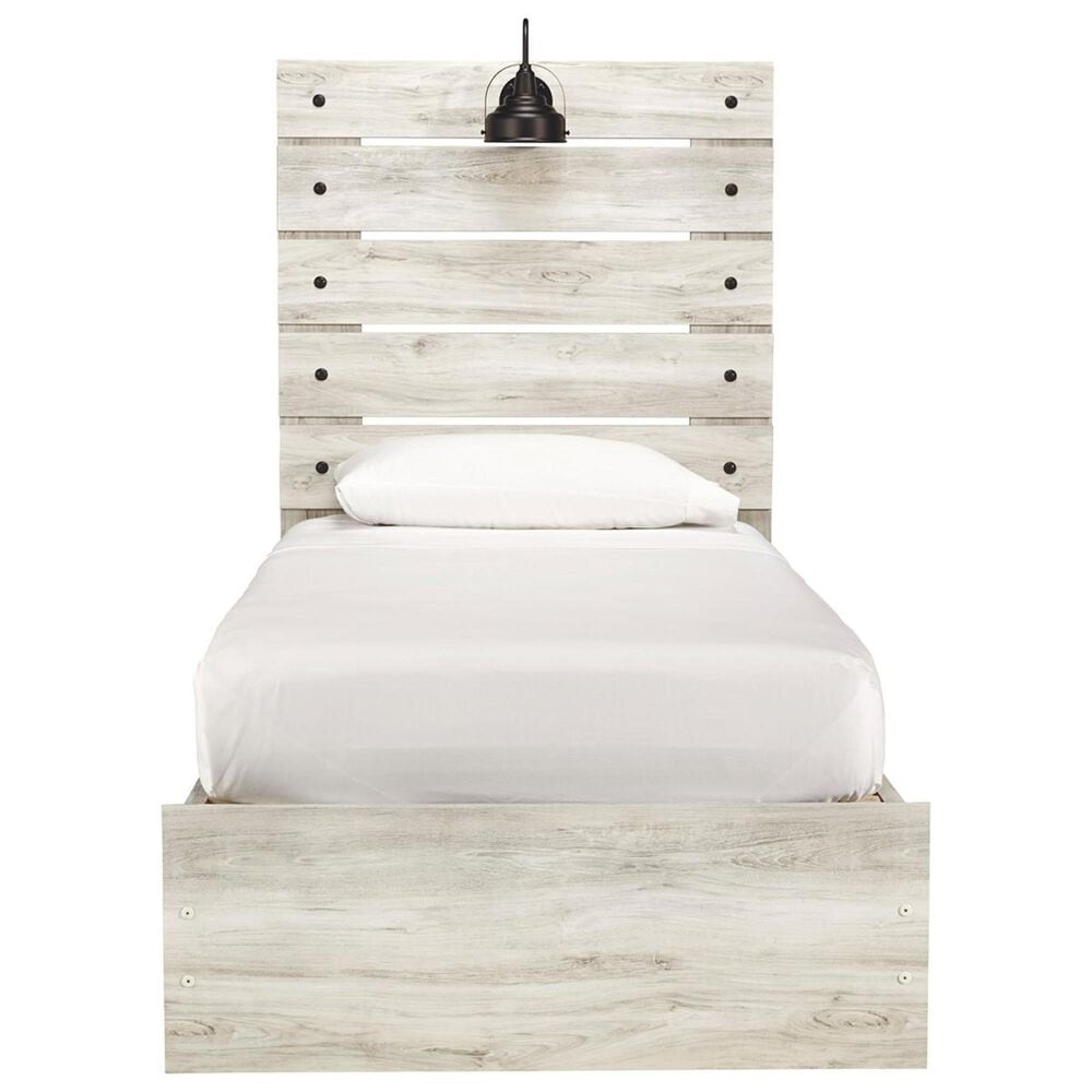Ashley Cambeck Twin Single Storage Bed in Whitewash, , large