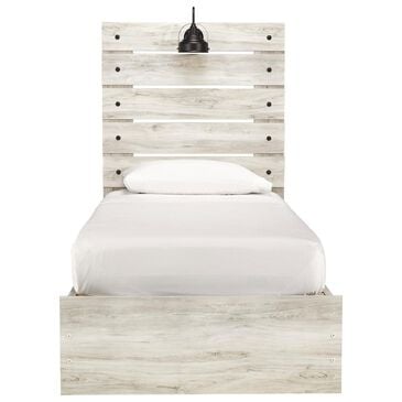 Ashley Cambeck Twin Single Storage Bed in Whitewash, , large