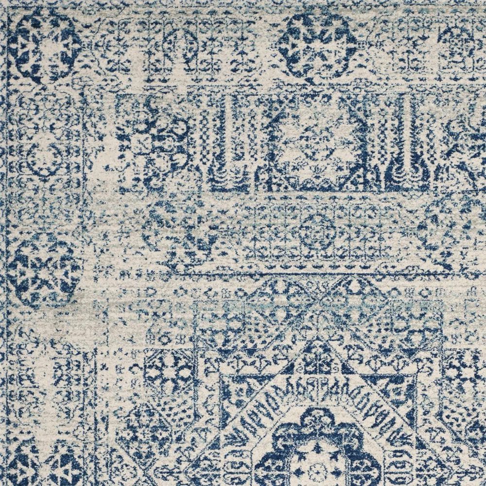 Safavieh Evoke EVK260C 2&#39;2&quot; x 21&#39; Ivory and Blue Runner, , large