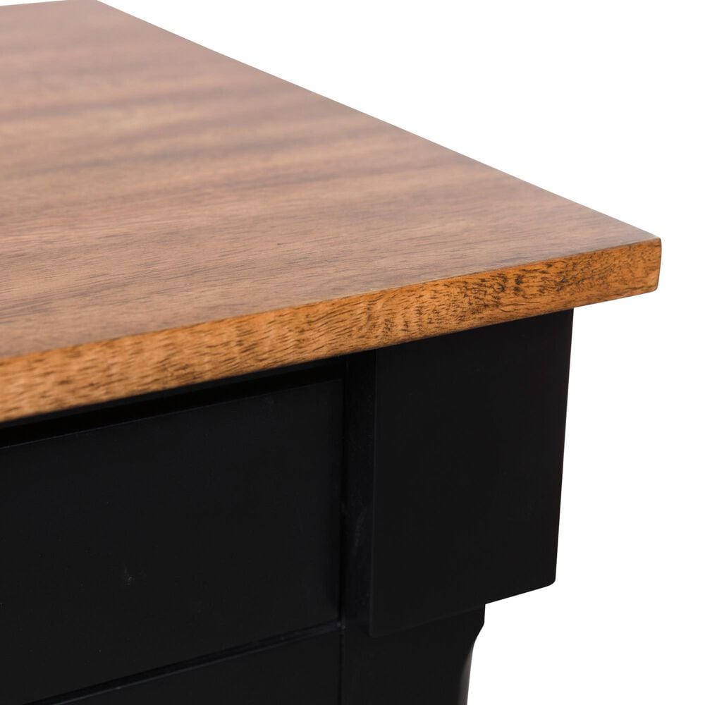 Ashley Wildenauer Dining Room Buffet in Warm Satin Black and Brown, , large