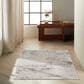 Nourison Rush 3"2" x 5" Ivory and Beige Area Rug, , large