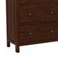 Archbold Furniture Heritage 5 Piece King Raised Panel Bedroom Set in Brown Mahogany, , large