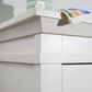 Sorelle Furniture Brookfield Elite 5-Drawer Chest in Brushed Ivory, , large