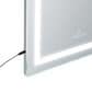 Impressions Vanity Stage Lite Arch Full Length Vanity Mirror in Silver, , large