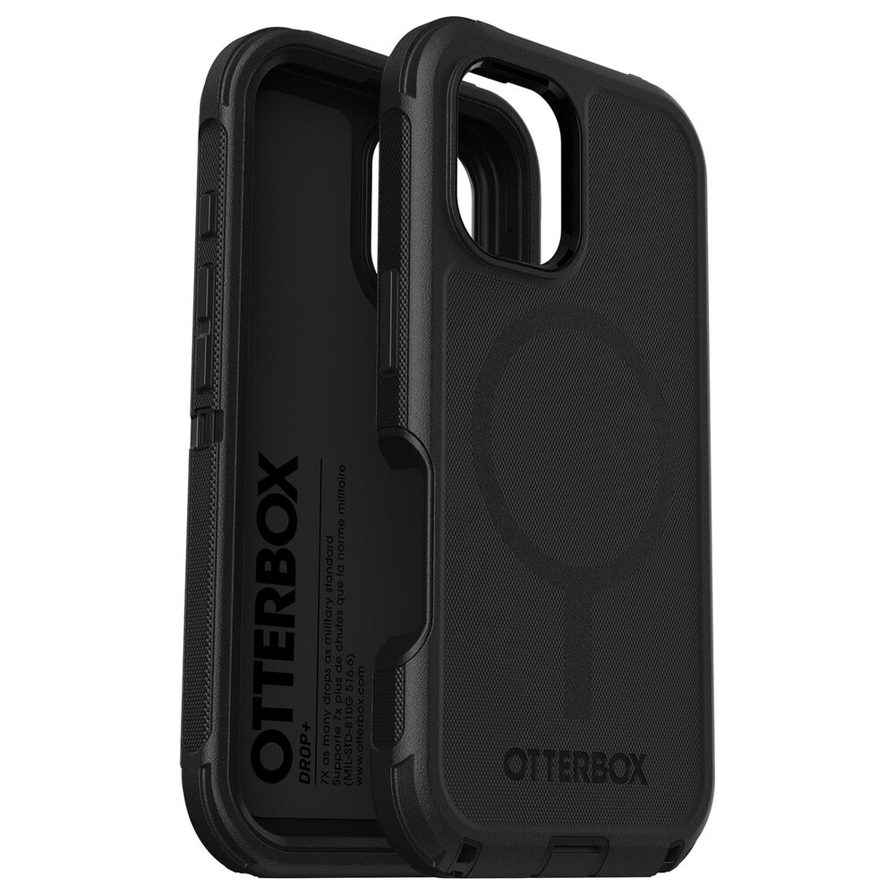 OtterBox Defender Pro Magsafe Case for Apple iPhone 16 in Black, , large