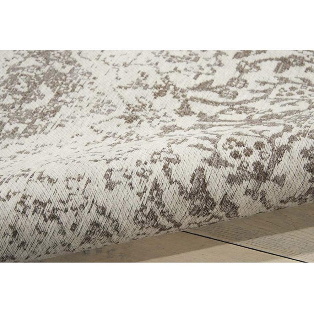 Nourison Damask DAS06 8&#39; x 10&#39; Ivory Area Rug, , large