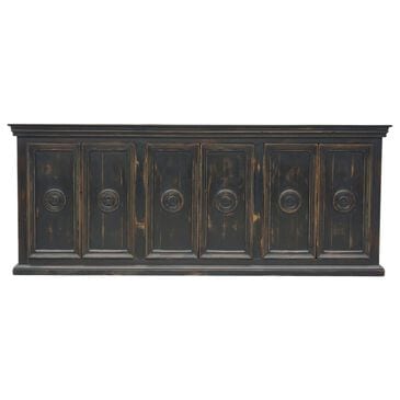 Heirloom Home Isley 6-Door Console in Washed Black, , large