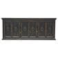 Heirloom Home Isley 6-Door Console in Washed Black, , large