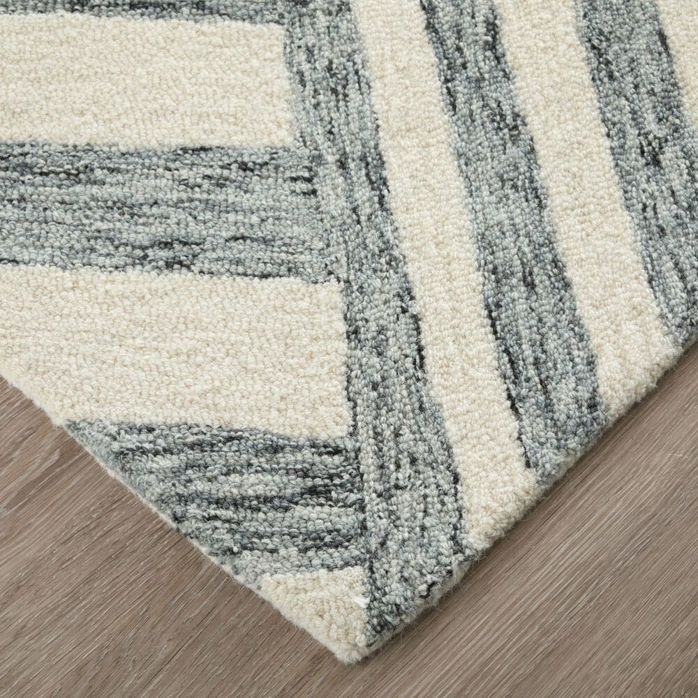 Feizy Wallace WAL8A42F Gray 10&#39; x 14&#39; Area Rug, , large