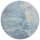 Dalyn Rug Company Ravenna RN3 8" Round Blue Area Rug, , large
