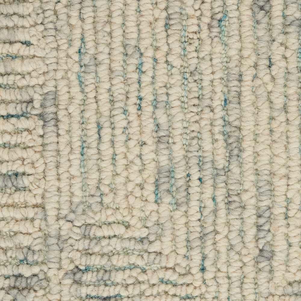 Nourison Colorado 3&#39;9&quot; x 5&#39;9&quot; Ivory, Grey and Teal Area Rug, , large