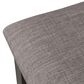 Belle Furnishings Double Bridge Counter Height Bench in Dark Brown, , large