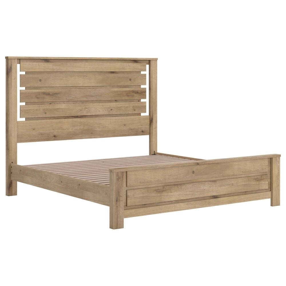 Ashley Brozmont King Platform Panel Bed with Dresser, Chest, and Two Nightstands, , large