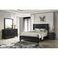 Crown Mark Charlie 6-Drawers Dresser and Mirror in Charcoal, , large