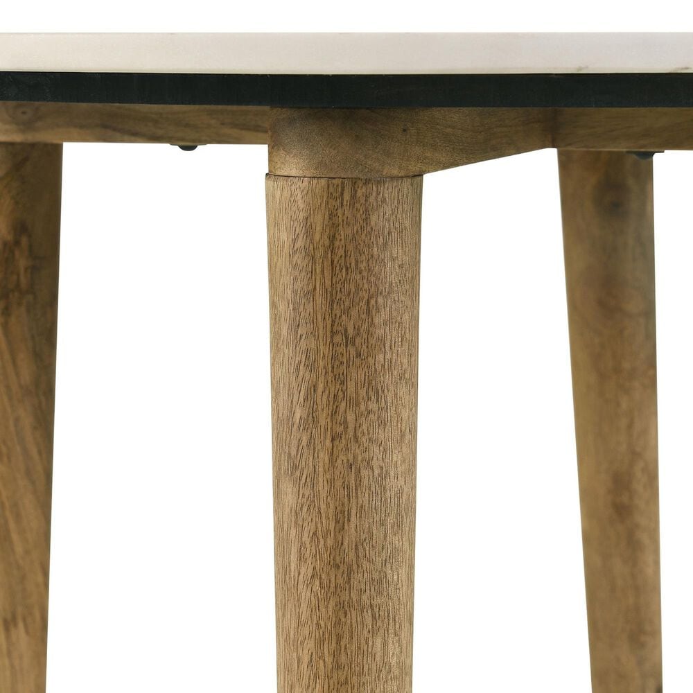 Coaster Aldis Coffee Table in White, Gray and Natural, , large