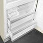 SMEG 18.01 Cu. Ft. Retro Bottom Freeze Refrigerator with Left Hinge in Cream, , large