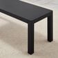 Linon Home Decor Holland Outdoor Bench in Black, , large