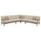 Ashley Clare View 5-Piece Outdoor Sectional in Beige, , large