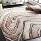 Safavieh Cyrus Shag CYR138A 9" x 12" Beige and Rust Area Rug, , large
