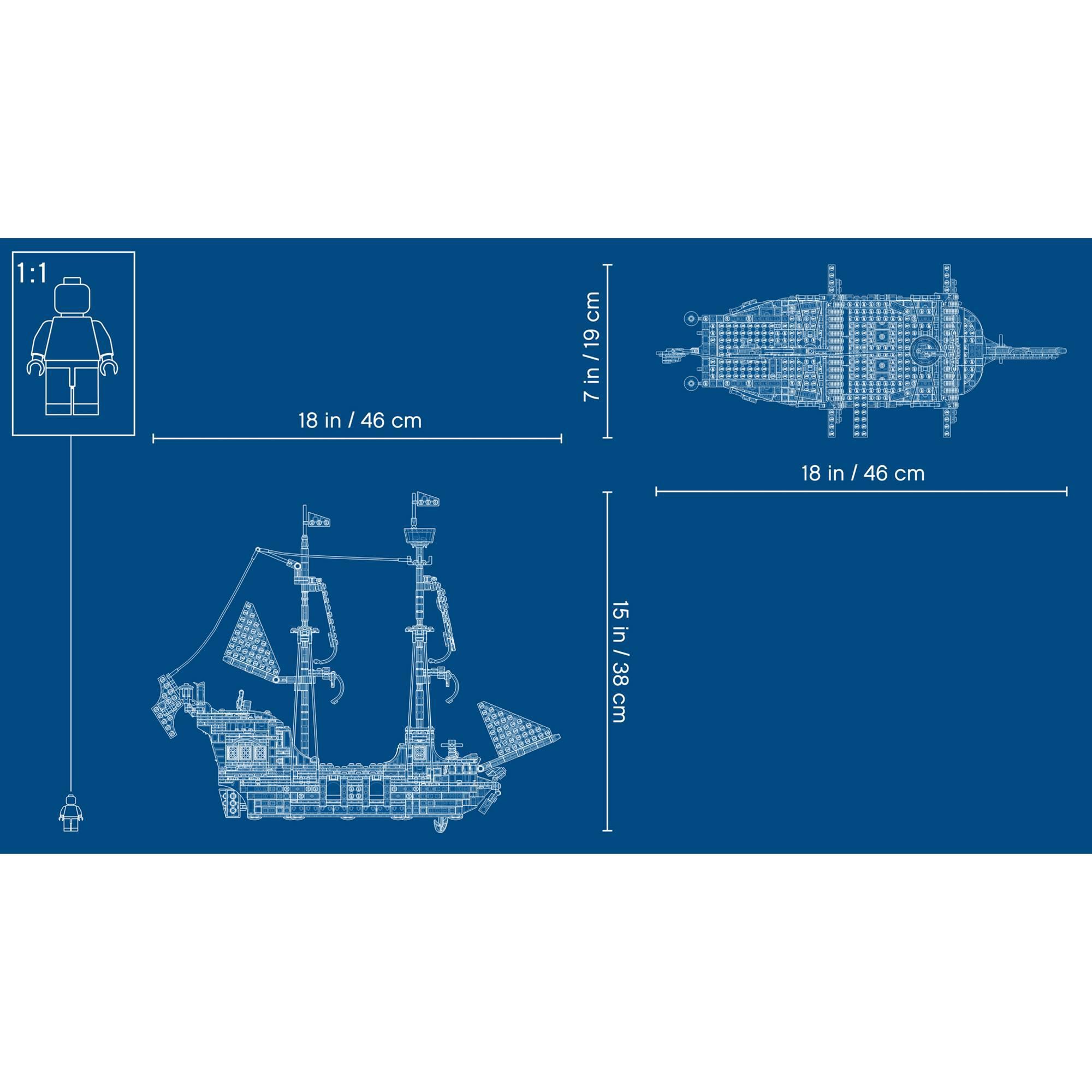 LEGO Creator Pirate Ship Building Set NFM
