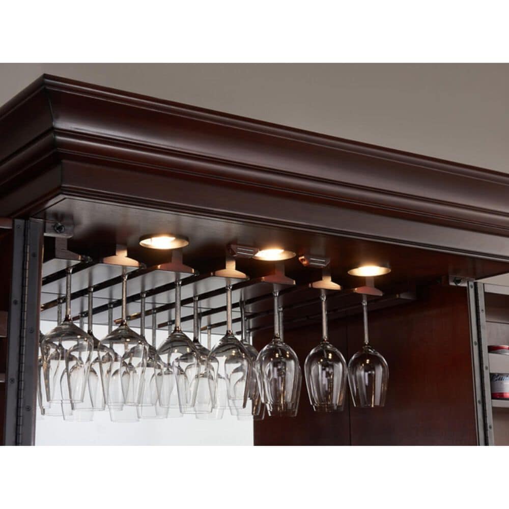 Imperial Ashton Bar Cabinet in Nut Brown, , large