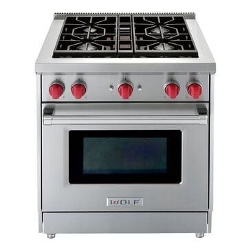Wolf 30" All Gas Range in Stainless Steel, , large