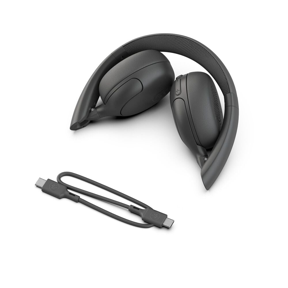 JLab Studio 2 Wireless On-Ear Headphones in Black, , large