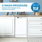 Danby 18" Built-In Dishwasher with Child Lock in White, , large