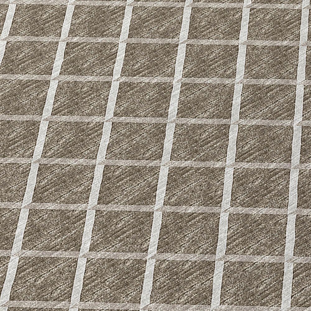 Dalyn Rug Company York 2&#39;3&quot; x 7&#39;6&quot; Taupe Indoor/Outdoor Runner, , large