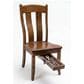 Trailways Fort Knox Arm Chair with Quick Drawer in Rustic Quartersawn White Oak, , large