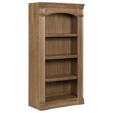 Belle Furnishings Reynolda 4-Shelf Bunching Bookcase in Brown, , large