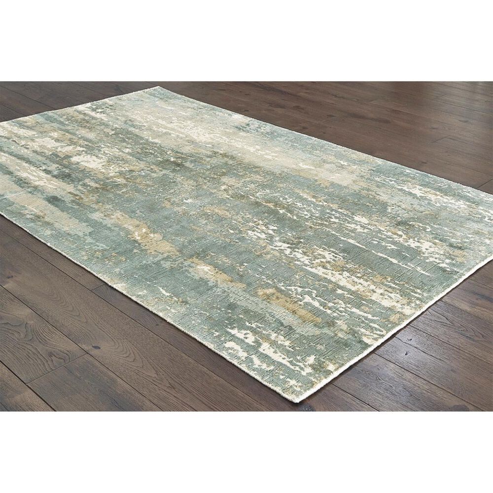 Oriental Weavers Formations 70002 6&#39; x 9&#39; Blue Area Rug, , large