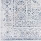 Surya Aisha AIS-2318 12" x 15" Charcoal, Gray, Off-White and Dark Blue Area Rug, , large