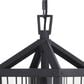 Vaxcel Gage 1-Light Outdoor Pendant in Volcanic Black, , large