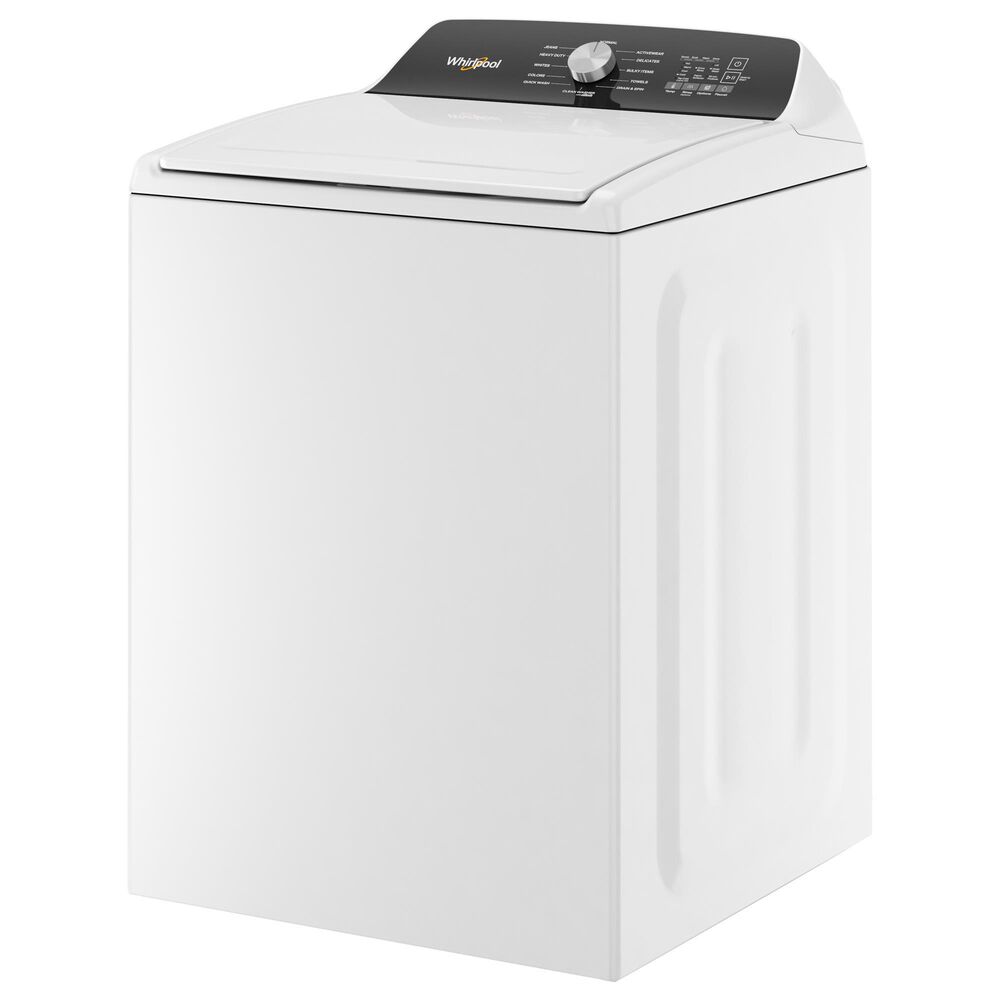 Whirlpool 4.5 Cu. Ft. Top Load Washer and 7 Cu. Ft. Gas Dryer Laundry Pair in White, , large
