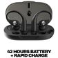 Skullcandy Push 540 Open-Ear True Wireless Earbuds in True Black, , large