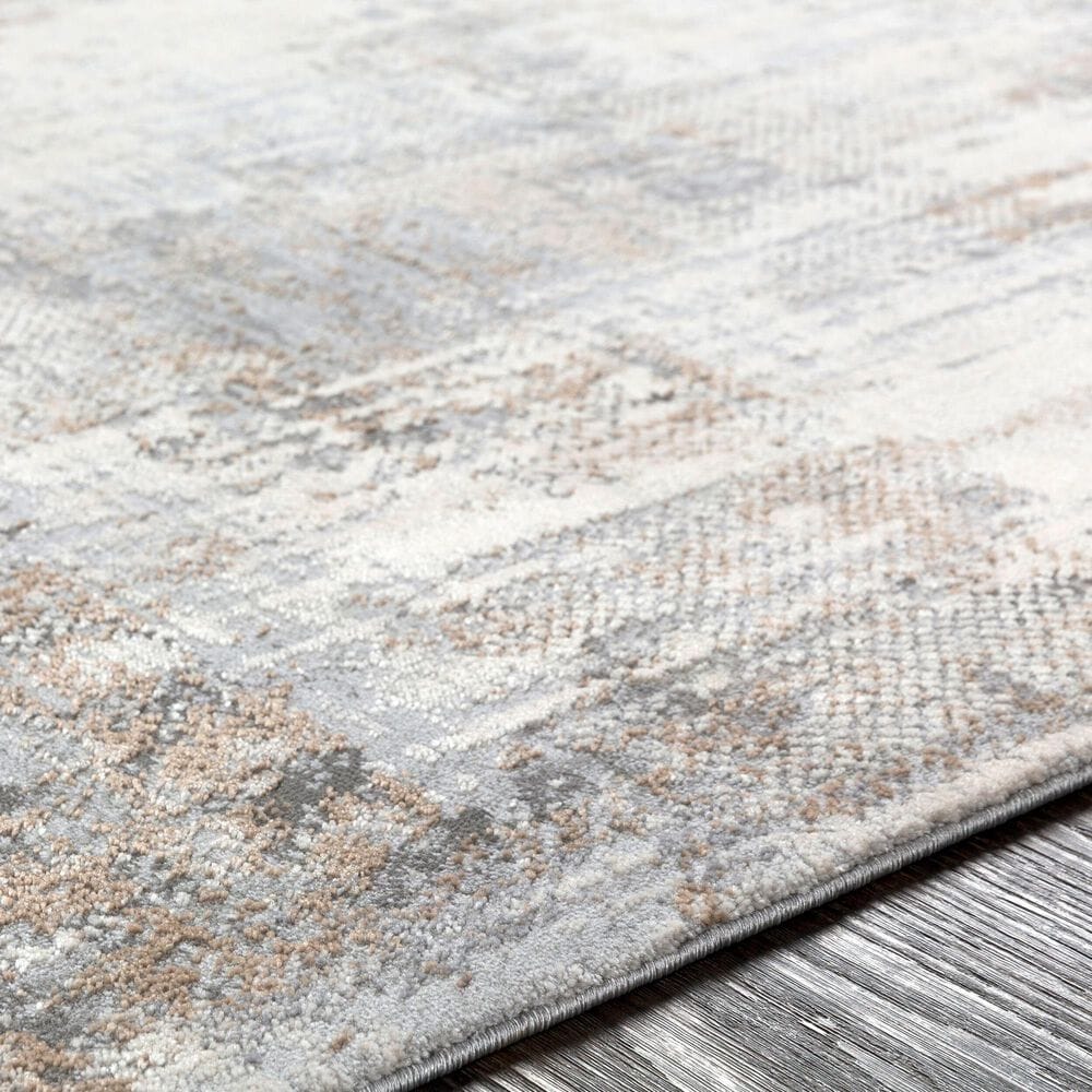 Surya Alpine ALP-2304 8&#39;10&quot; x 12&#39;4&quot; Light Gray, Taupe, Medium Brown, Gray and Charcoal Area Rug, , large