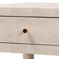 Baxton Studio Dansby 1-Drawer End Table in Beige, , large