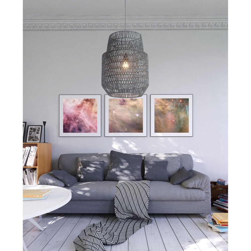 Zuo Modern Daydream 50209 Ceiling Lamp in Gray, , large